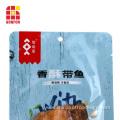 Custom logo Doypack Pouch Dried Fish Snack Packaging